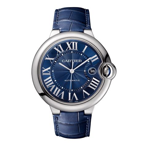 cartier ballon bleu 42mm strap|cartier ballon bleu 42mm diamond.